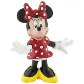 BULLYLAND Minnie Maus Figur 5cm im roten Kleid