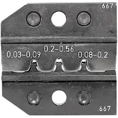 Rennsteig Crimpeinsatz für D-Sub-Stecker 0,03 - 0,56 mm2 - 624 667 3 0