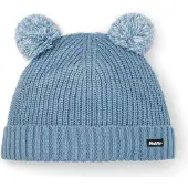 Eisbar Ponti Pompon Mütze Kids steel blue|steel blue-white (234) 53