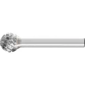 PFERD Hartmetall Hochleistungsfrässtift Kugel KUD Ø 12x10mm Schaft-Ø 6 mm TITANIUM für Titan