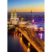 Ravensburger Puzzle Leuchtendes Köln Puzzle - 1000 Teile Puzzle