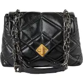 Pepe Jeans Alice Damen Tasche elegant schwarz gesteppt