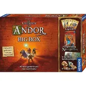OEM Legenden von Andor Big Box – Fantasie-Abenteuerspiel für 2–6 Spieler