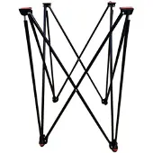 OEM Carrom-Ständer, klappbar, Metall, Höhe 65 cm, für alle Bretter