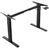 OEM Elektrisches Tischgestell, höhenverstellbar 70-117 cm, 90-135 cm, schwarz