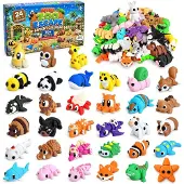 OEM 3D-gedruckter Tier-Adventskalender 2026, bunt