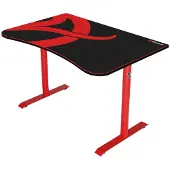 OEM Gaming-Schreibtisch gebogen, wasserfestes Mauspad, Kabelmanagement, Rot