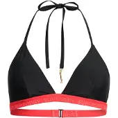 Superdry für Damen. W3010394A Stretch-Dreieck-Bikinioberteil schwarz (XL), Strandbekleidung, Recyceltes Polyester, Nachhaltig