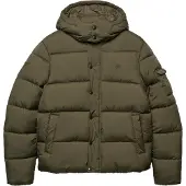 Superdry für Herren. M5012529A Gepolsterte Premium-Ripstop-Jacke grün (XXL), Lässig