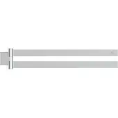 Ideal standard Conca Cube Doppelte Handtuchstange, schwenkbar, T5395AA, Farbe: Chrom