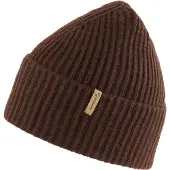 Ziener Strickmütze "ILLUMINADO-Z DAMEN", Damen, braun (chocolate), Kunstfaser, Mützen Strickmütze, mit Aufschlag