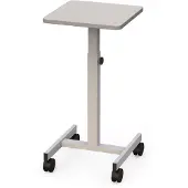 OEM Beamer-Tafel 38x38 cm, höhenverstellbar 64-110 cm, 20 kg, lichtgrau