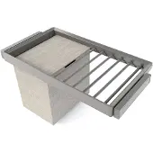 OEM Broekhouder-Set 90 cm, Titan, Soft-Close, Vollauszug