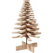 vidaXL Weihnachtsbaum, Weihnachtsdekoration, 100 cm, aus massivem Kiefernholz