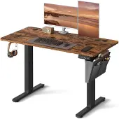 OEM Höhenverstellbarer Schreibtisch 120x60 cm, elektrisch, USB-C