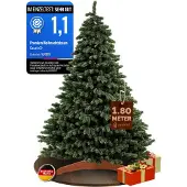Casaria Kunstweihnachtsbaum, Größe XL, 180 cm