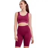 Falke Sport-BH "Sport-BH", Damen, Gr. XL, N-Gr, 1 Stk., rot (sangria (8348)), BHs Sport-BH