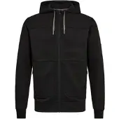 Engel Sweatshirtjacke mit Kapuze 8329-247-20 Gr. 4XL schwarz
