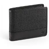 Valentini Fusion Slim Leder Herren Geldbörse Schwarz