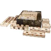 OEM Box-Organizer für Blood Rage – 13 Trays, Kartenhüllen-kompatibel