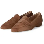 Paul green Damen Loafer Braun Rauleder Größe: 36