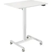 OEM Elektrischer Sitz-/Steh-Schreibtisch, weiß, höhenverstellbar, 800x600 mm