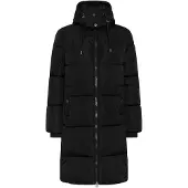Kaffe Wintermantel "Damen Jacke KAnikalui", Damen, Gr. 38, schwarz (schwarz deep), Obermaterial: 100% Polyester Pol. recyc.., Mäntel Wintermantel