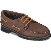 Timberland Womens Boat Shoe dk brn nubuck 6 Wide Fit