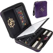 OEM RPG Organizer Case - DnD Binder mit Charakterblatthalter, Würfelfach, Stifteetui