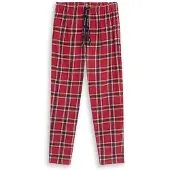 Tom Tailor Lange-Hose Toledo in rot-mittel-Karo | Gr.: 52