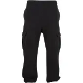 Urban Classics Hose 90er Jahre Cargohose, Schwarz - XL