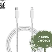 Upström ËSSENTIALS by LC250-E, 2,5 m, Lightning, USB C, Männlich, Männlich, Weiß