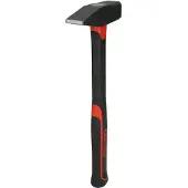 Ks Tools 142.1403, Kreuzschlaghammer, Stahl, Glasfaser, Schwarz, 33 cm, 750 g