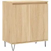 vidaXL Sideboard Sonoma-Eiche 60x35x70 cm Holzwerkstoff