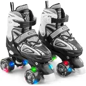 Apollo Super Quad X Pro Rollschuhe - Black - S - 31-34