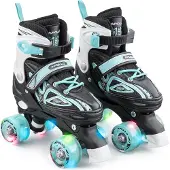 Apollo Super Quad X Pro Rollschuhe - Mint - L - 39-42