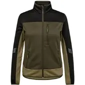 Engel Midlayer-Cardigan Damen Entire 8336-238-5320 Gr. M forest green/schwarz