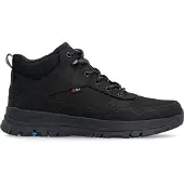 Rieker Herren Stiefelette Nubukleder Schwarz/schwarz/schwarz