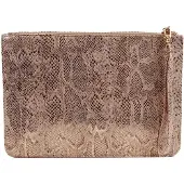 OEM Rosa Damenhandtasche Partytasje aus Leder
