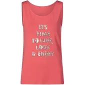 HEINE T-Shirt "Twinset Twin-Set aus Viskose-Qualität", Damen, Gr. 44, rosa (koralle), Modisch, Rundhals, Shirts T-Shirt