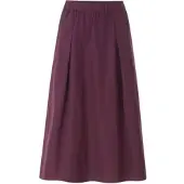HEINE Schlupfrock "Rock Rock", Damen, Gr. 48, lila (burgund), Web, Stoff, , Modisch, Röcke Schlupfrock
