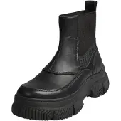 Buffalo Damen Elegante Stiefelette Doozer Chelsea PD00018446 Schwarz
