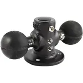Ram Mounts RAM-217-1U, Aluminium, Schwarz