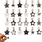 Merkloos Holz-Adventskalender-Figuren mit den Zahlen 1-24
