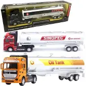 Dromader LKW TIR Tankauflieger mit Rückzugsmotor Metall