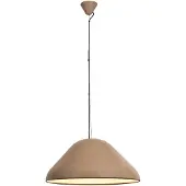 Lucide ANDRES – Pendelleuchte – Durchmesser 56 cm – 1xE27 – Taupe