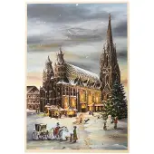 Brück & Sohn Adventskalender Wien Stephansdom Original Motivkalender in den Maßen