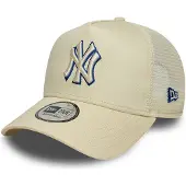 New Era Outline E-frame Trucker New York Yankees Kappe