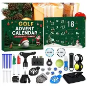 Generisch Golf-Adventskalender 2026 24-Golf-Adventskalender Nützliches Golfzubehör im Adventskalender