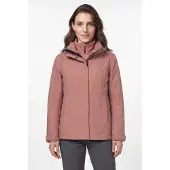 Schöffel 3-in-1-Funktionsjacke "3in1 Jacket Style Okere WMS" Set, 2 Stk. tlg. mit Kapuze mit herauszippbarer Fleecejacke, hochschließendem Kragen, atmungsaktiv